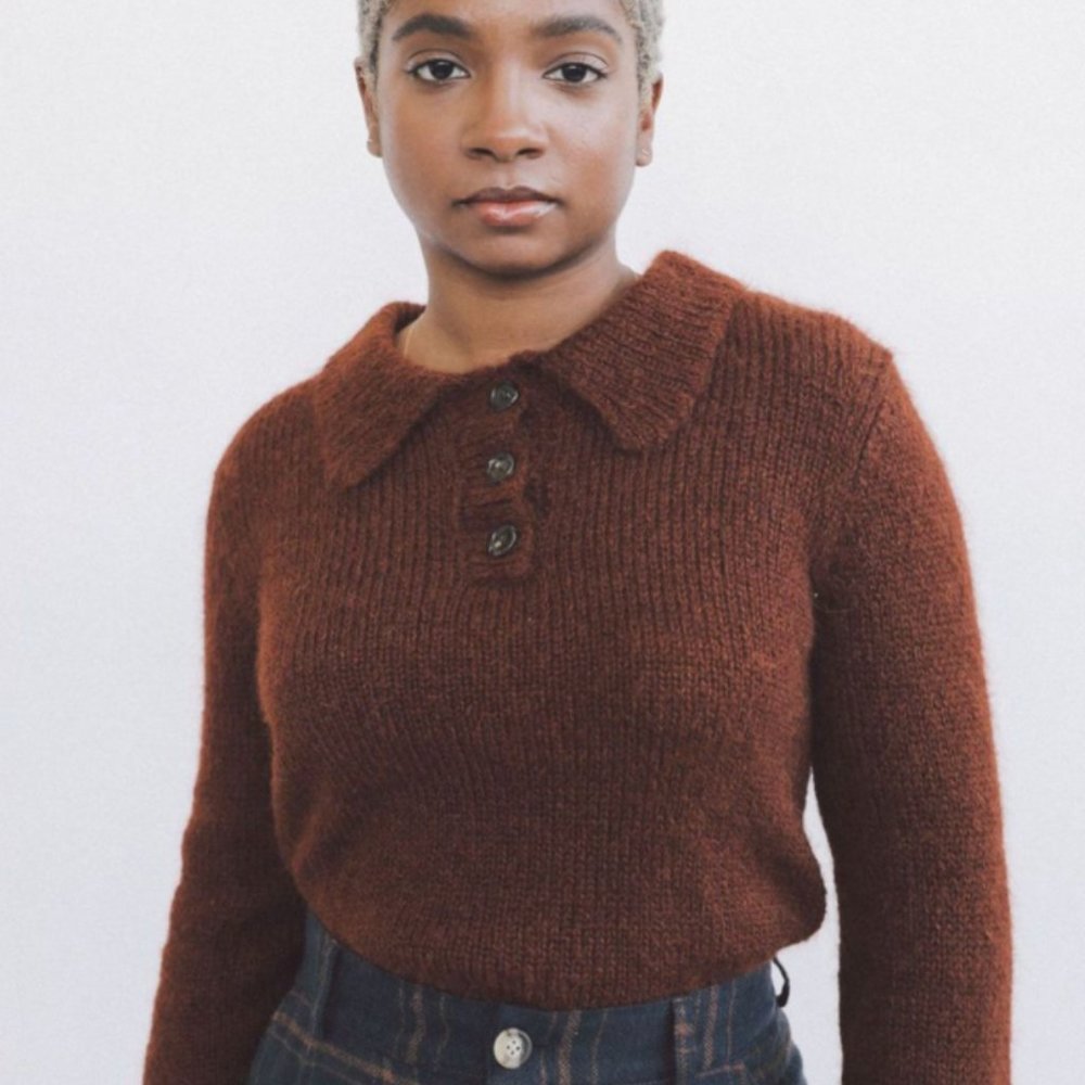Brown Alpaca Kordal Sweater